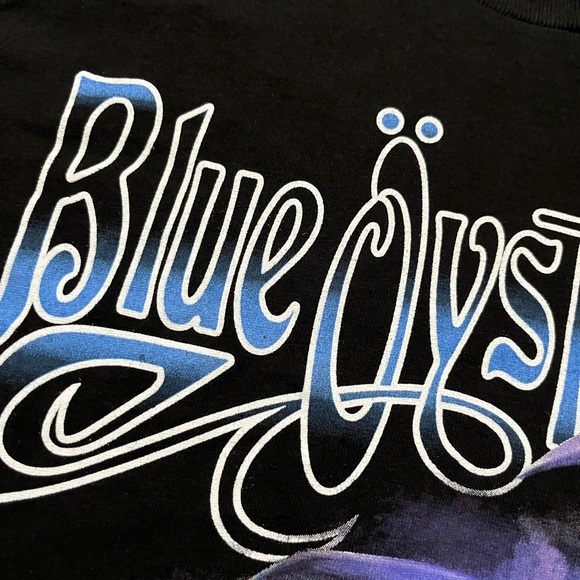 🎸 '16 Blue Oyster Cult Band Don't Fear Reaper 40th Ann. Intense Purple Graphic T - Picture 13 of 15